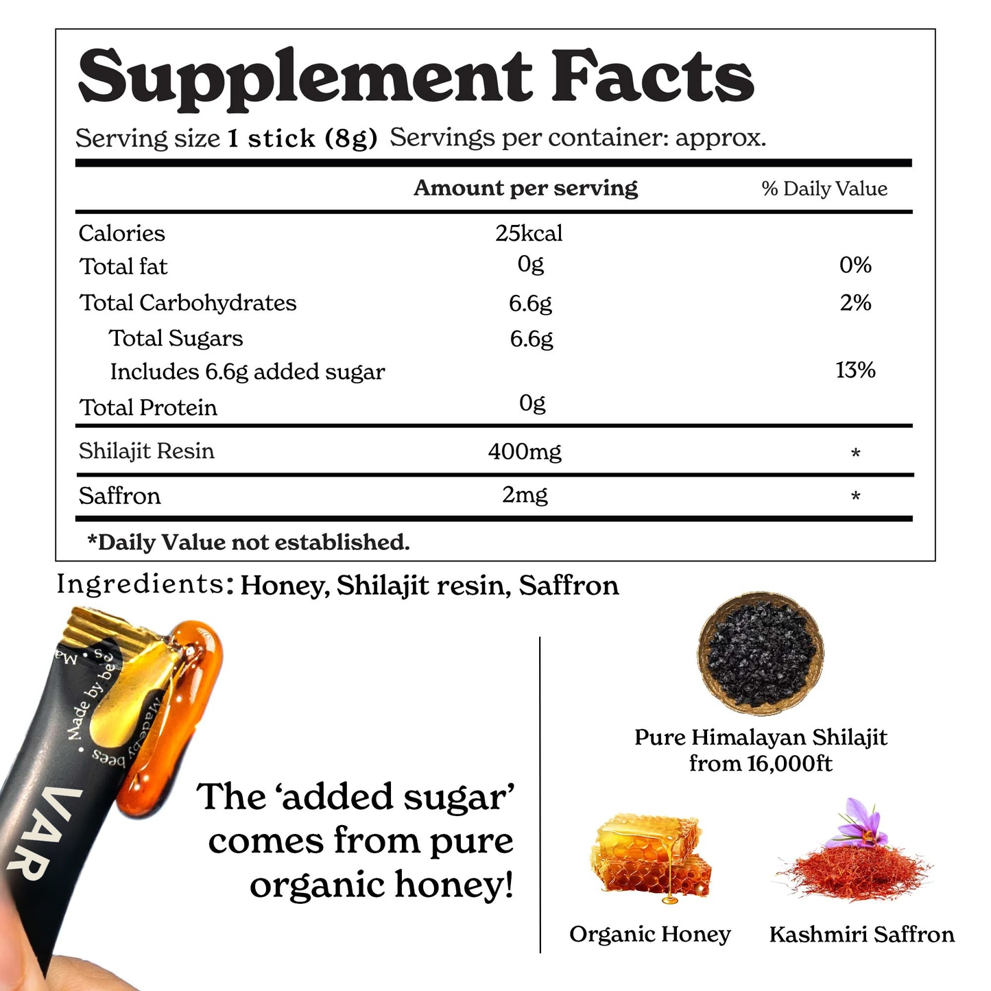 ULTIMATE+ Shilajit Honey Sticks